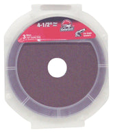 Gator 3073 Fiber Disc, 4-1/2 in Dia, 36 Grit, Extra Coarse, Aluminum Oxide Abrasive, Fiber Backing